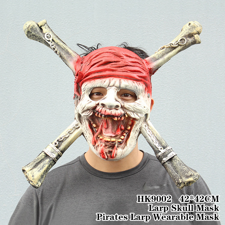 Larp Skull Mask Pirates Larp Wearable Mask 42cm HK9002