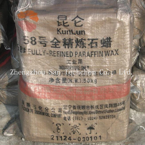 Wholesale Kunlun Fully Refined Paraffin Wax 58-60 Deg. C