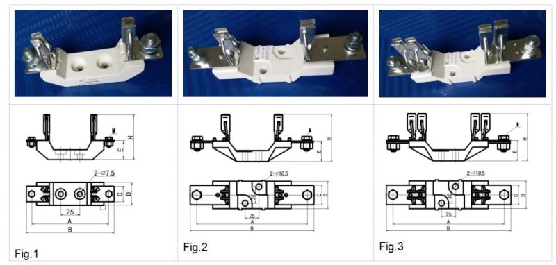 Plug-in Blade Contact Fuse Base and Handle