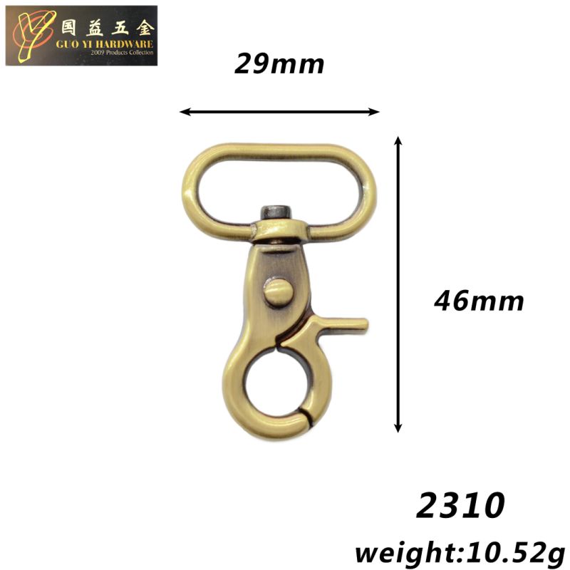 Leather DIY Handmade Leather Luggage Accessories Hook up Wholesale (2310)