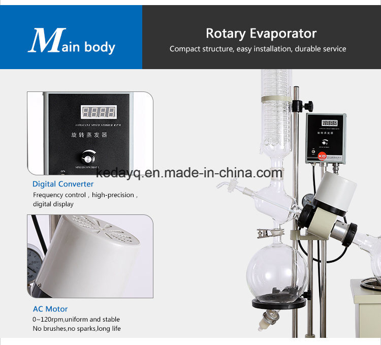 Lab Vacuum Vaporizer Rotary Evaporator Instrument Rotavapor