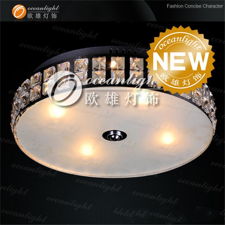 Crystal Ceiling Lamp LED 400X400 Ceiling Panel Light Square LED Ceiling Light Om88036