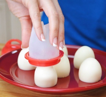Egglettes Egg Cooker Hard Boiled Eggs Without The Shell (TV0184)