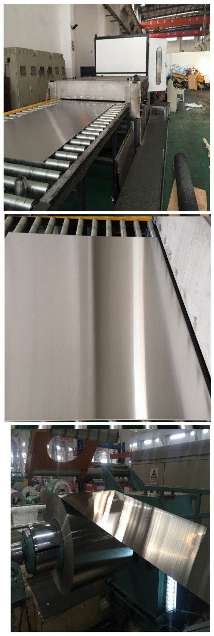 AISI 4'x8' (201/304/304L/316/316L/310S/321/410/430) Stainless Steel Sheet with 2b/Ba Finish