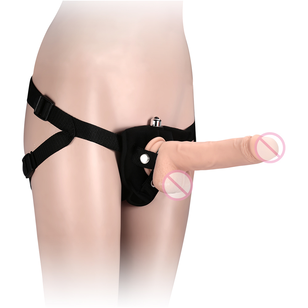 Strap on Dildo Male Penis Platimun Silicone Adult Sex Products (DYAST422B)