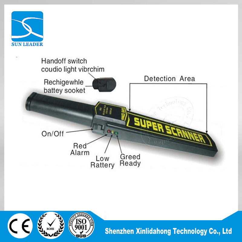 Cheaper Supper Scanner Hand Held Metal Detector Search Machine Xld-Gp3003b1