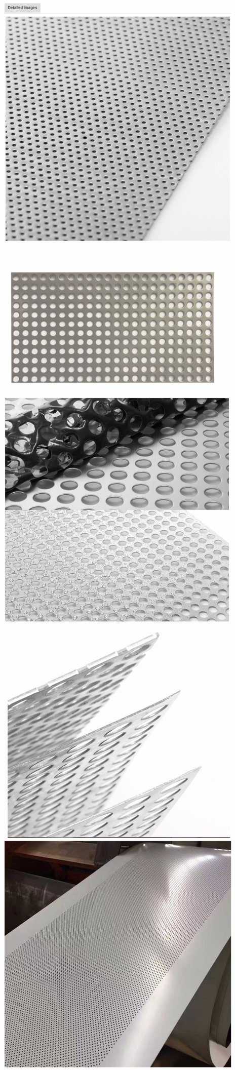 0.6m*1.5m*1.2mm*Round*Perforated Metal Mesh Plate