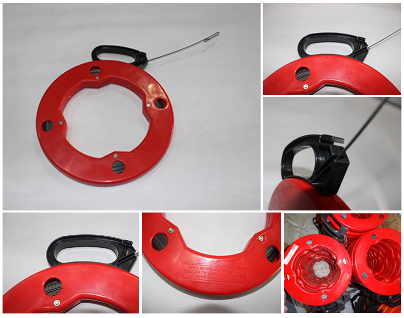 Cable Puller Steel Fish Tape Reel