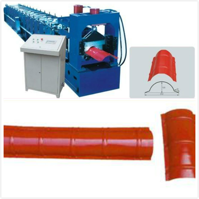 Automatic Steel Tile Roll Forming Machine, Glazed Tile Roll Forming Machine/Roof Tile Roll Forming Machine