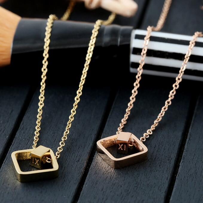 Fashion Accessories Pendant Stainless Steel Necklace