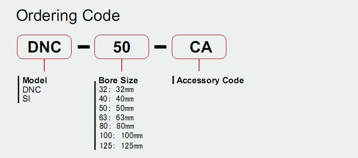 Ca-80 New Model ISO 15552 Standard Pneumatic Cylinder Aluminum Parts Accessory