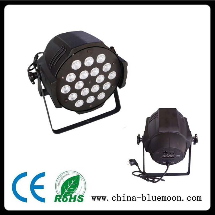 Stage Light 10wx18PCS DMX512 LED Cast Aluminum Stage PAR Light