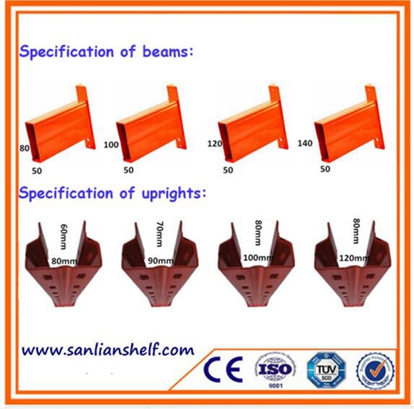 Ce-Certificated Metal Industrial Heavy Duty Racks