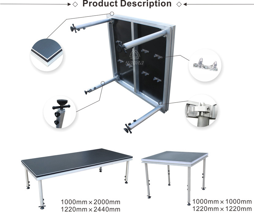 Flexible Folding Useful Stage Customized Design Dance Stage