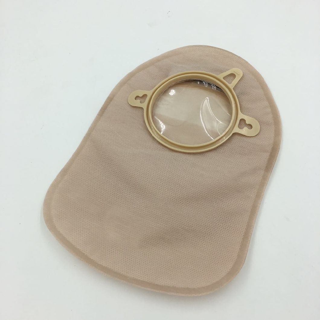 Two Piece Disposable Colostomy Stoma Bag for Medical Use