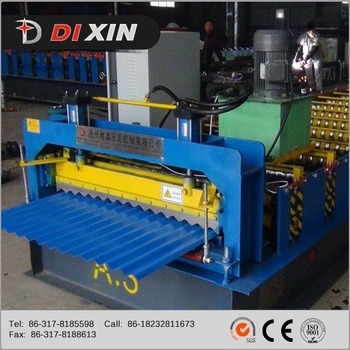 Metal Roofing Galvanized Aluminum Corrugated Steel Sheet Making Machine Colored Steel Wall Roof Panel Cold Roll Forming Machine