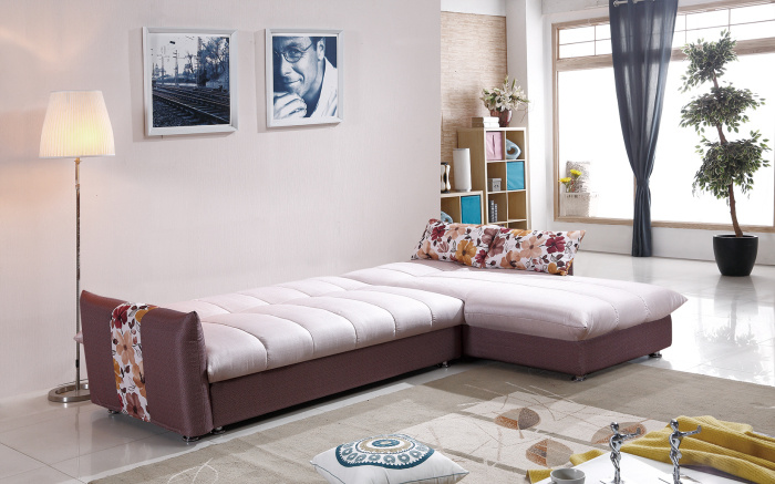 Hot Products Corner Sofa Bed with Storage Box