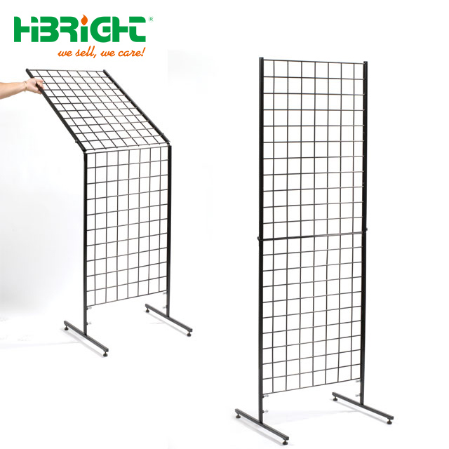 Customzied Grid Wire Panel Display Stand