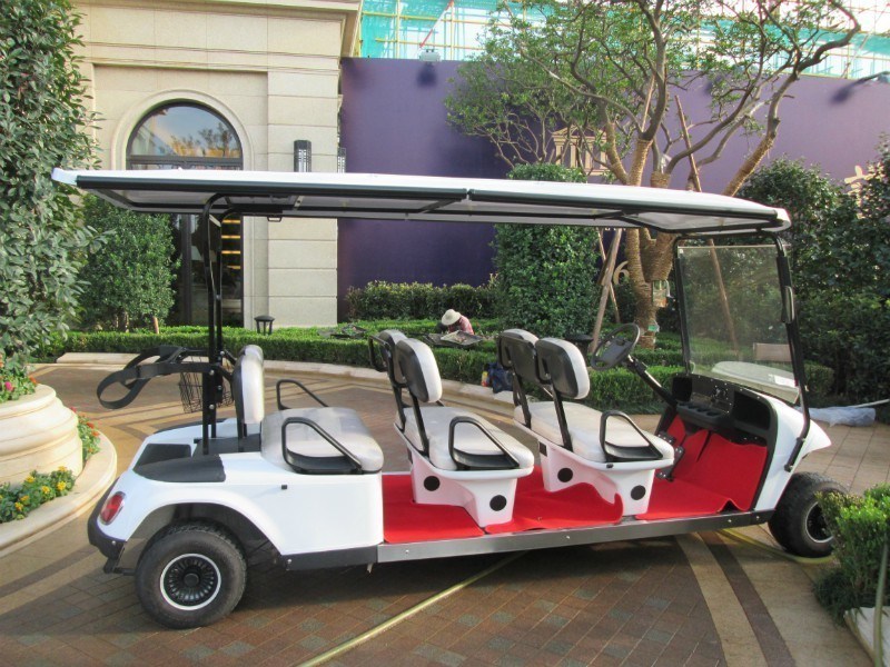 Used in Golf Course, 6 Seat Golf Cart, High quality and High Servies, Colors Are Modified According to Customers Needs