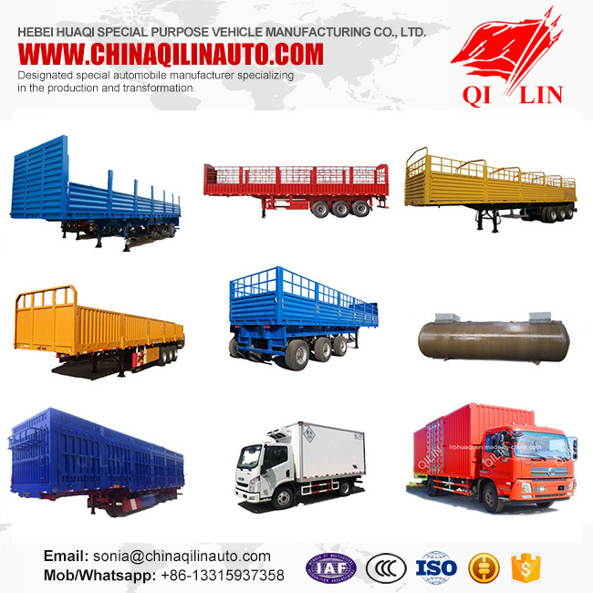 Aluminum Alloy Semi Trailer Tri-Axles for Fuel Storage and Transport