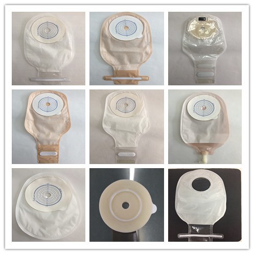 Disposable Drainable Colostomy Bag with Carbon Filter