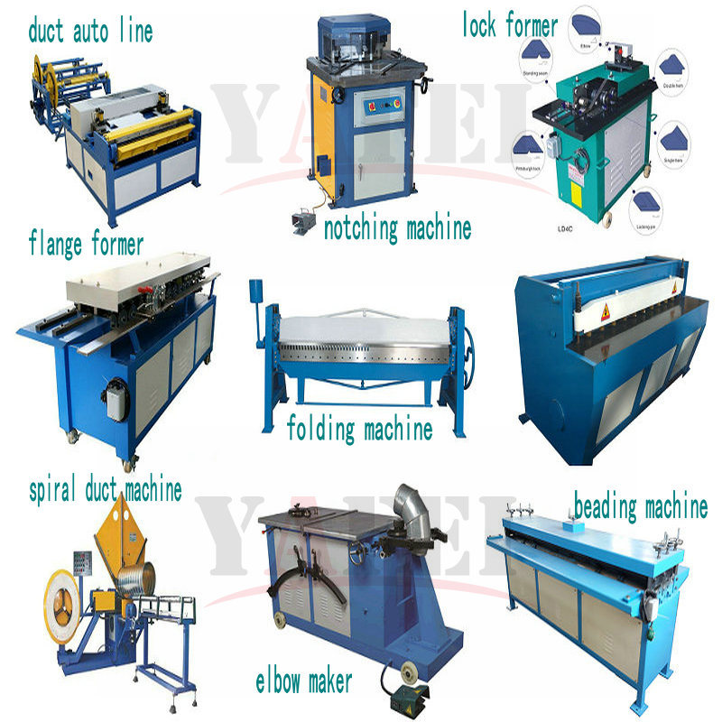 HVAC Duct Forming Machine for Air Ventilation Pipe Tube Making