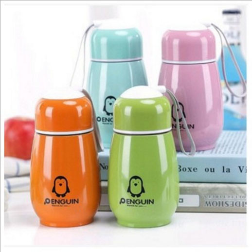 Hot Double Stainless Steel Insulation Cup Cartoon Portable Fashion Mug