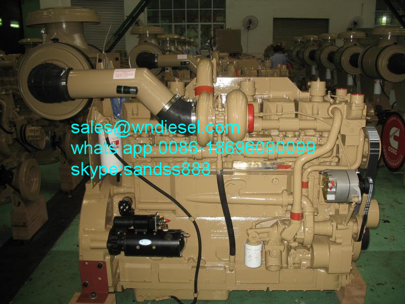 High Speed Water Cooled V Twin Marine Diesel Engine