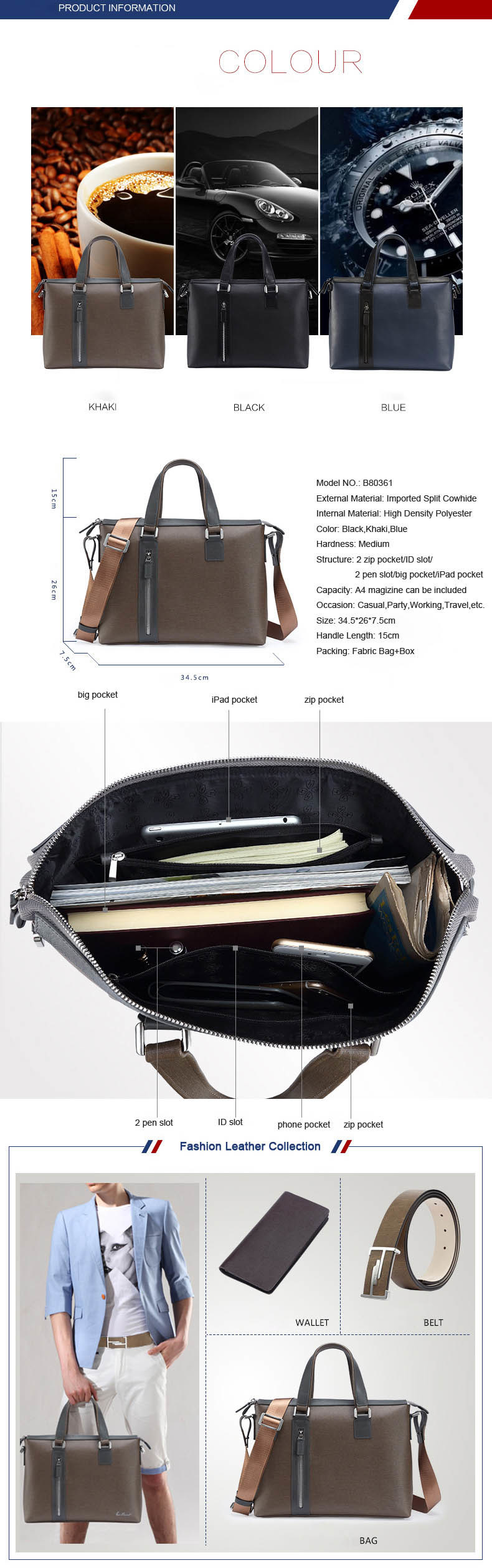 Guangzhou Leather Co Ltd Supply Genuine Designer Leather Brand Handbags