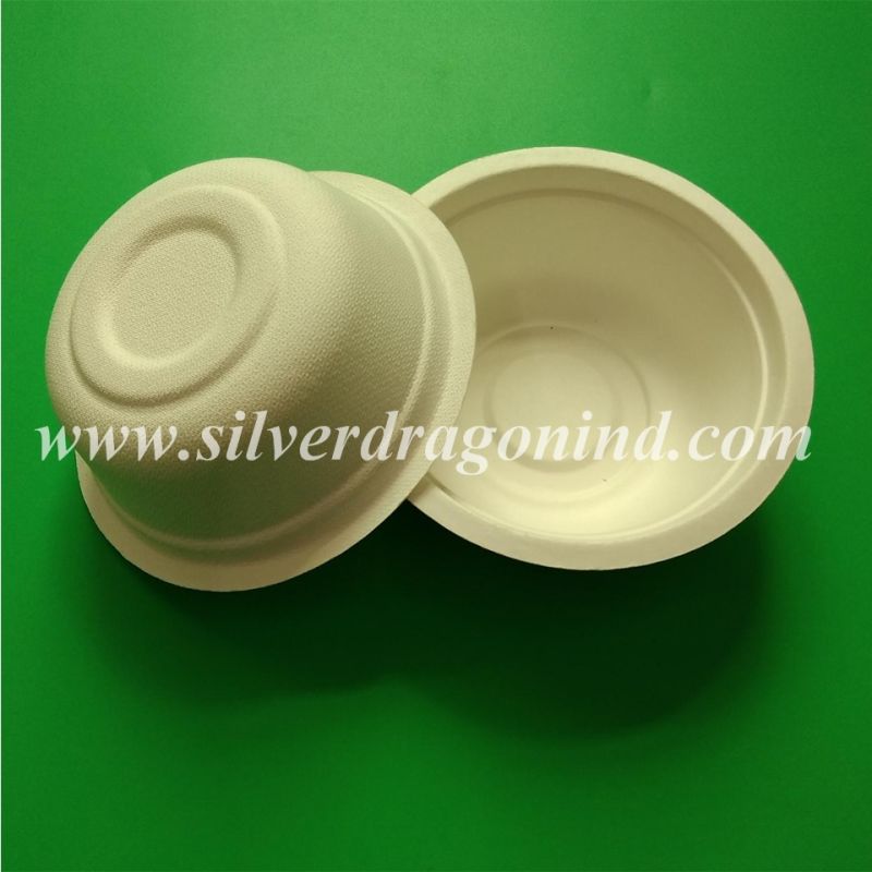 Eco Friendly Disposable Sugarcane Pulp Paper Bowl