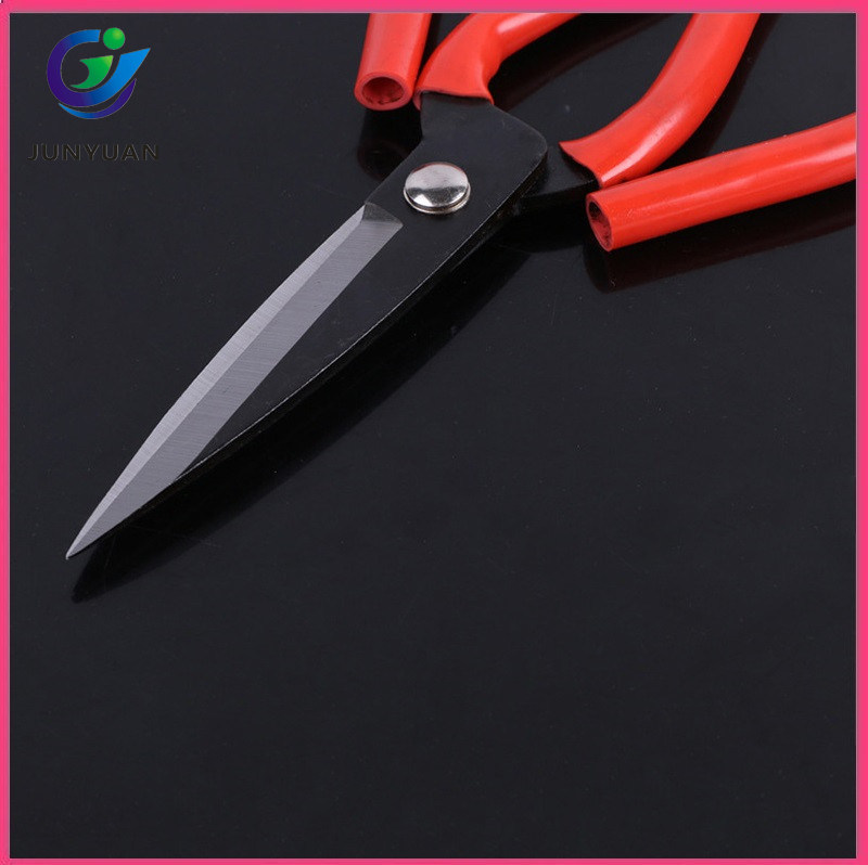 Family Use Stainless Steel Rivet Plastic Handle Household Scissors