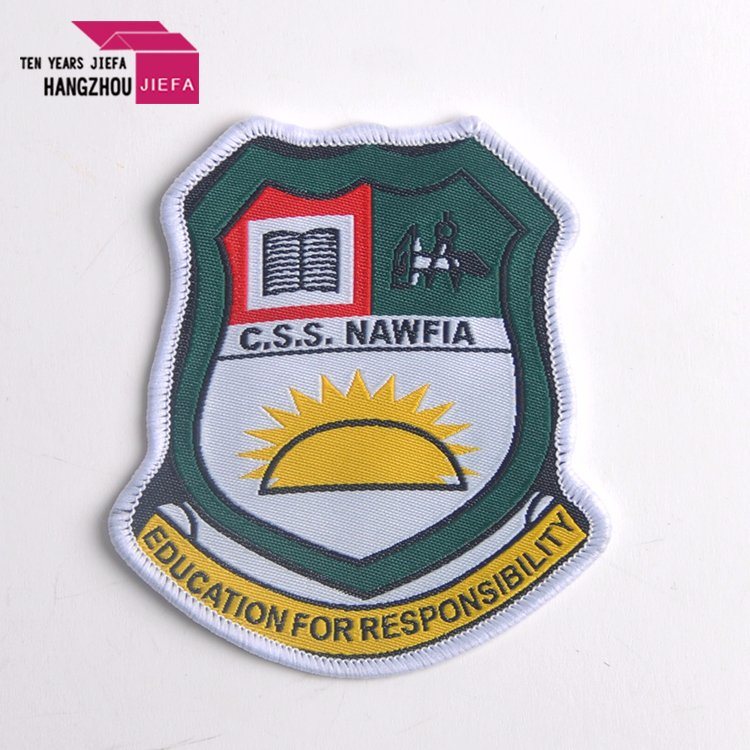 Custom Woven Patch, Sew/Iron on/Magic Tape Patches for Garments
