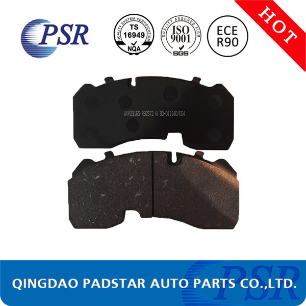 Wva29165 Hot Sale After-Market Steel Bus Truck Brake Pad for Mercedes-Benz