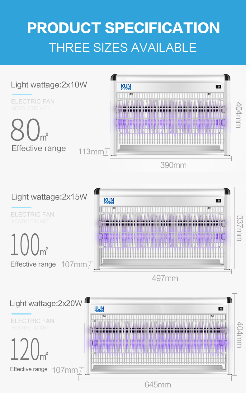 LED Mosquito Killer Lamp 10W