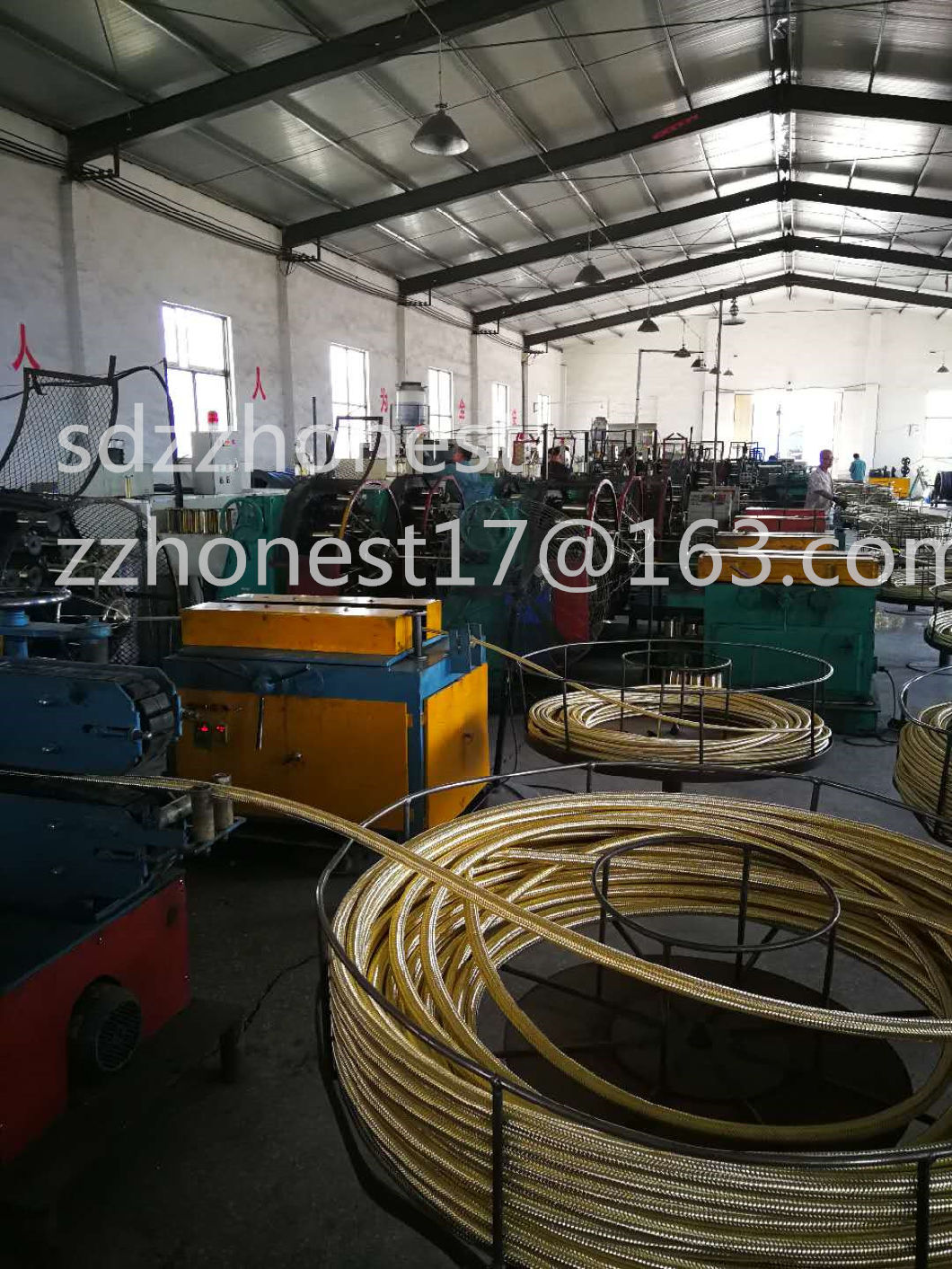 Wire Braid Steam Hose Hon786