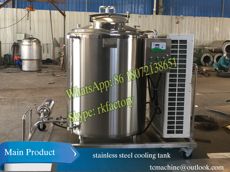 1t Milk Cooler Vertical Milk Cooling Tank (copeland 3HP)