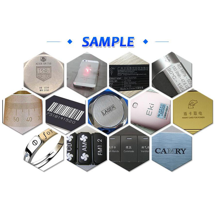 Metal Fiber Laser Marking CNC Machines Manufacturer Ipg/Raycus Laser Markers 20W 30W 50W