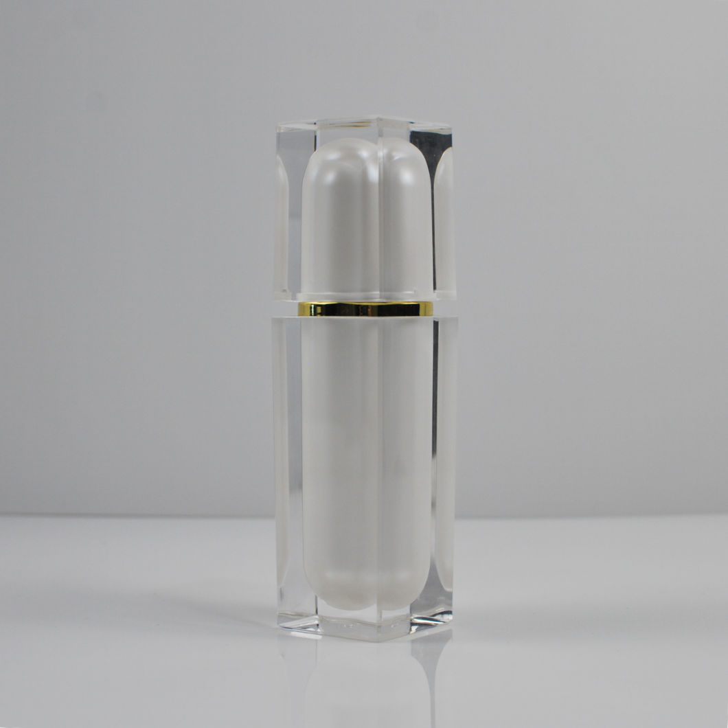 Luxury Acrylic Cream Jar Lotion Bottle for Skin Care