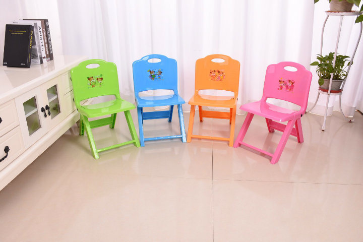 Eco-Friendly High Quality Colorful Camping Foldable Children Chair with Animal Pattern