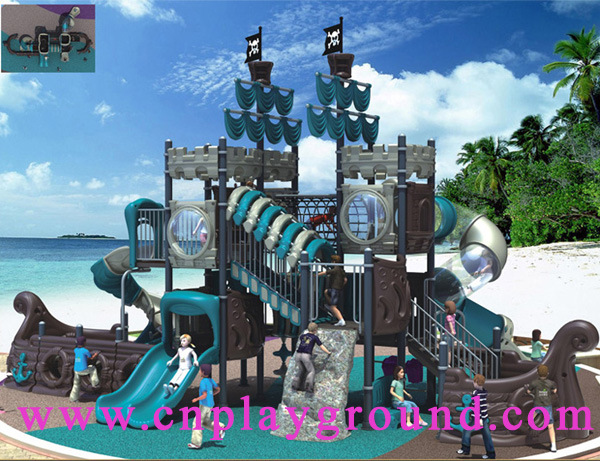 Pirate Ship Playground Equipment for Amusement Park Outdoor Playground (HK-50052)