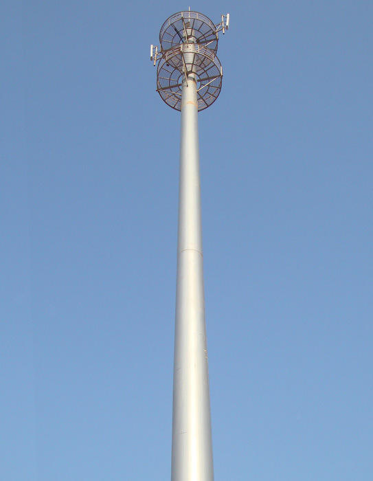 Steel Monopole Telecommunication Antenna Tower