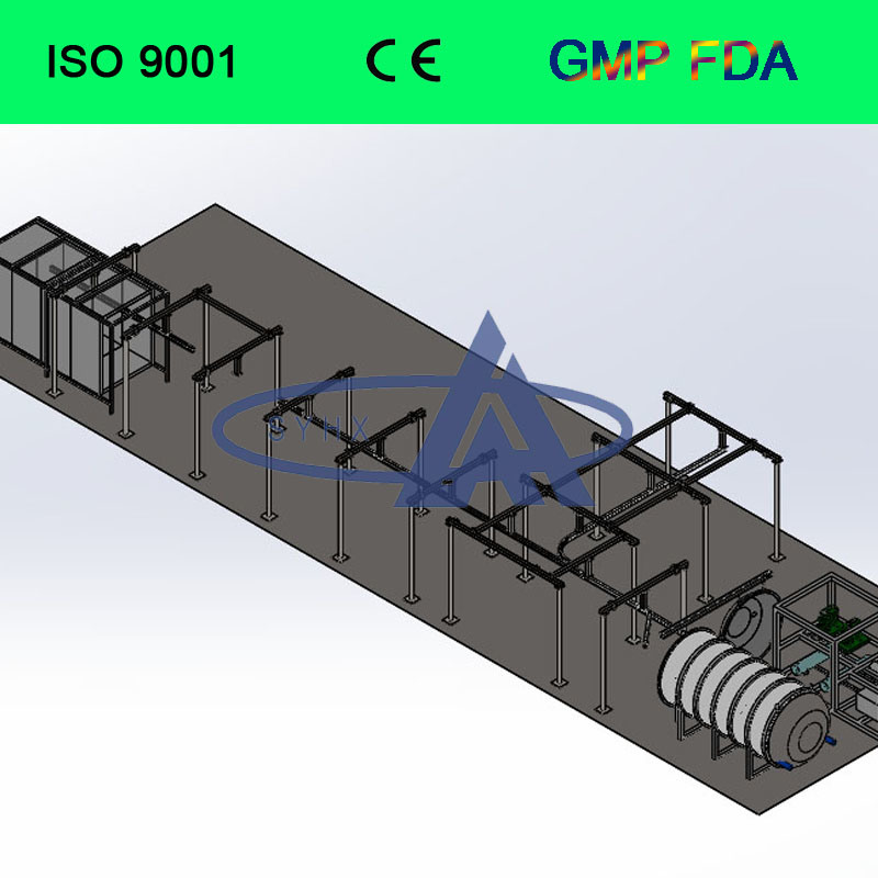 Hot Sale Industrial Vacuum Freeze Dryer for Pet Food, Worms, Feed