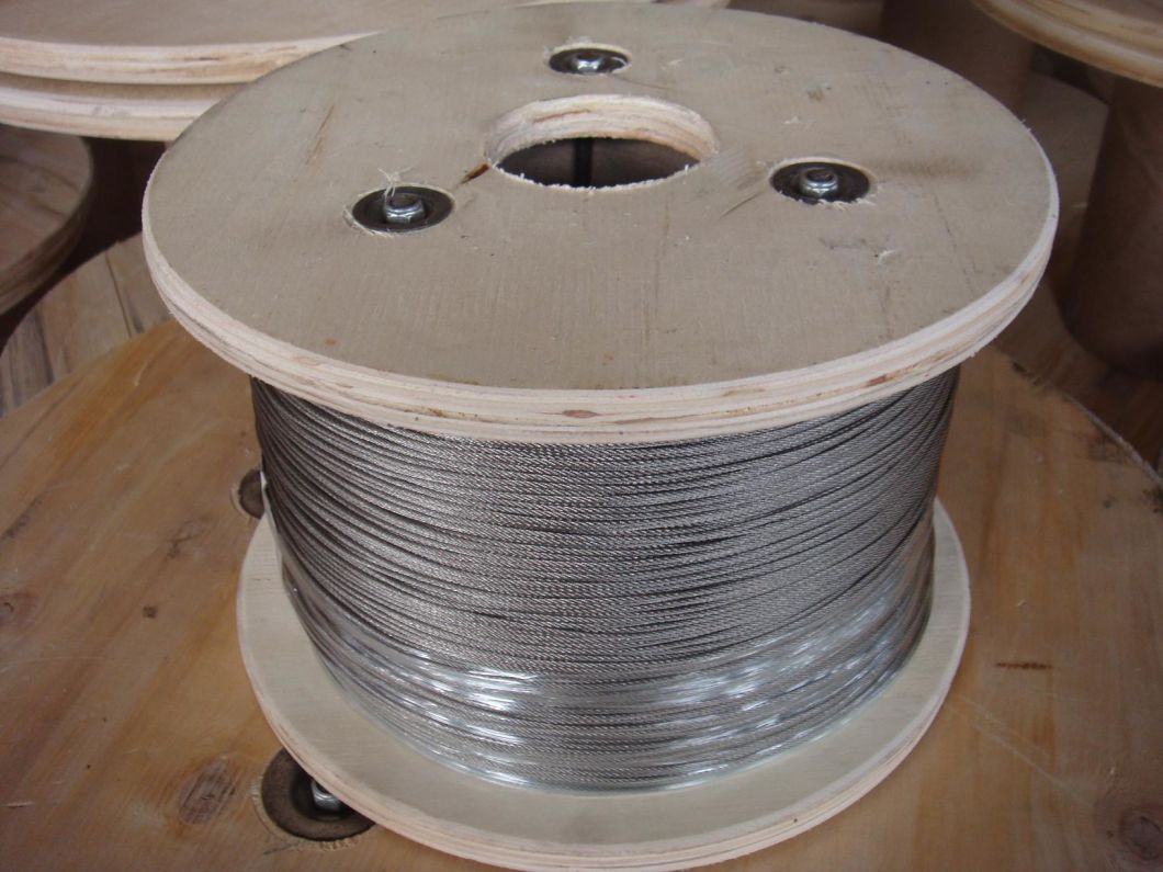 Plastic Reel Packaged Steel Wire Rope for Lifting