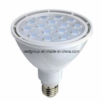 High Power 16W PAR38 LED Bulbs with Aluminum Radiator White Case and 5700k 1400lm