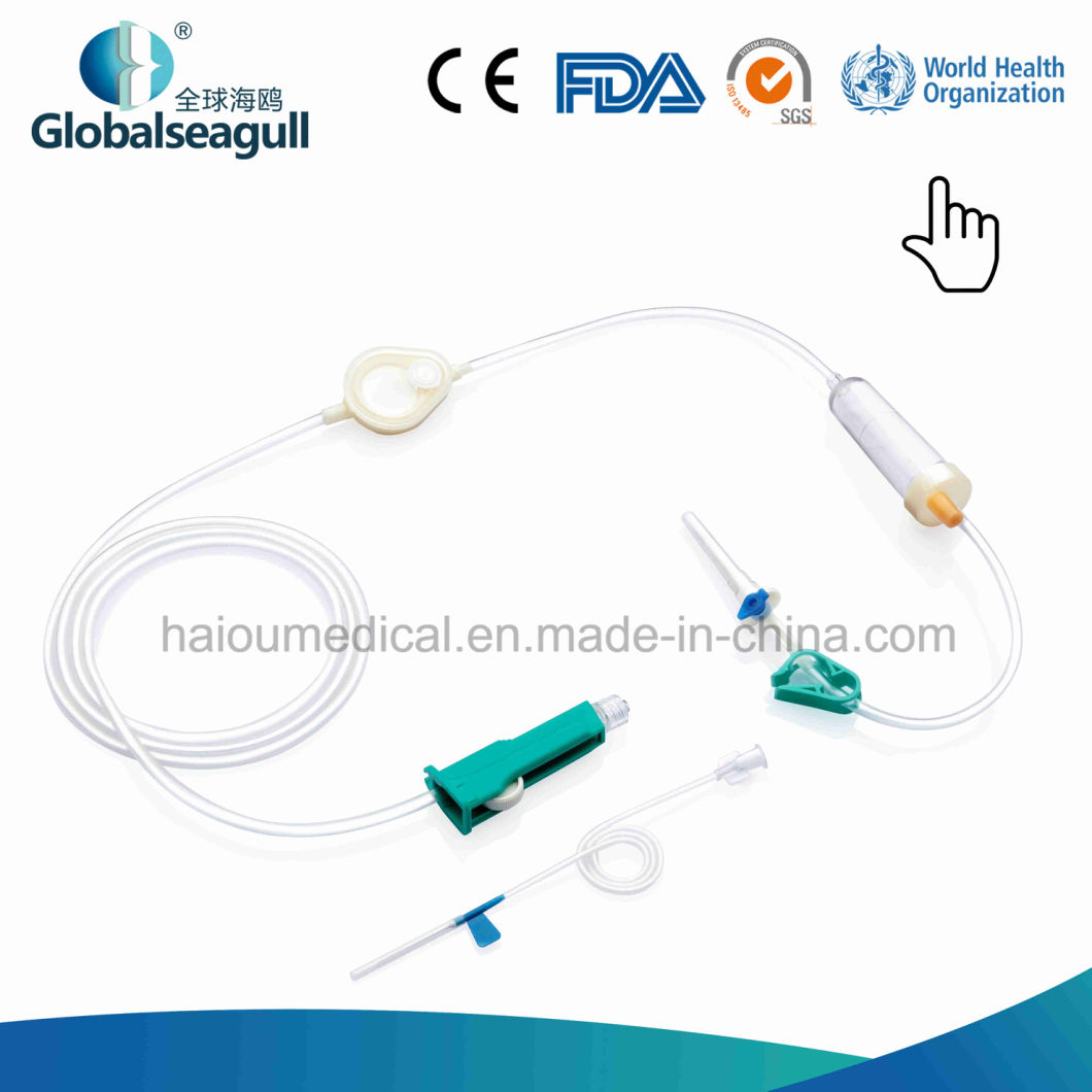 Disposable Luer Lock Intravenous Infusion IV Set with Precision Filter