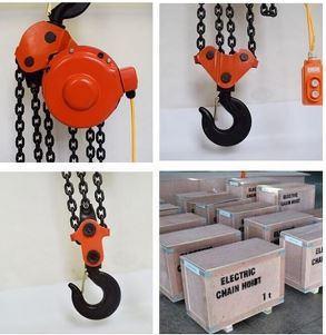 Construction Material Lifting Machine, Electric Hoist Manufacturer Electric Chain Hoist with Ce GS Certificates