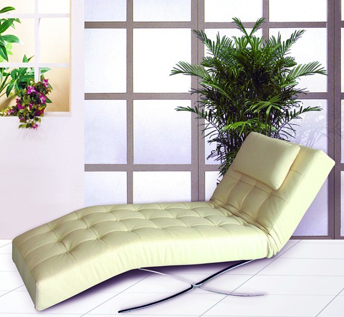 Comfortable Folded Seat Modern Living Room Furniture Leahter Sofa Bed