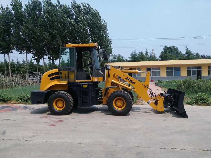 MP160 1.6ton Compact Hydraulic Wheel Loader with Joystick and Quick Change Optional