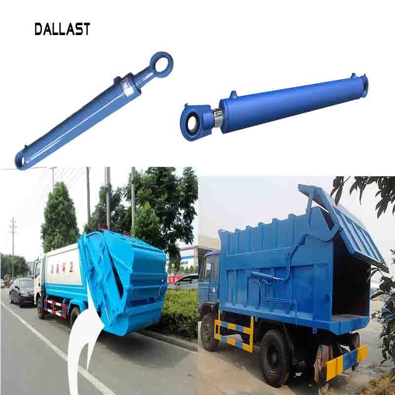 High Precision Piston Rod Hydraulic RAM Garbage Truck Dumper Cylinder