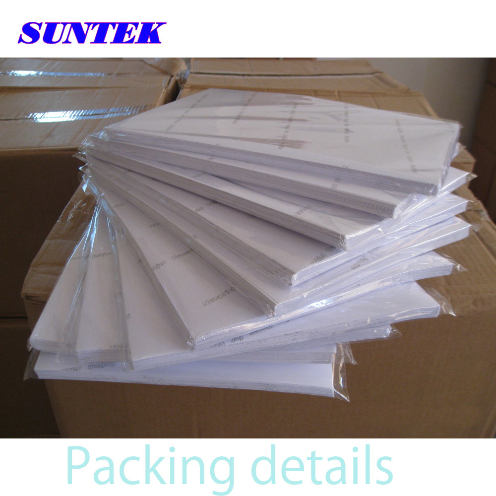 A4 Size Inkjet Eco Solvent Dark Color Heat Transfer Paper